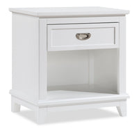Quinn Bedside 1-Drawer Nightstand with Shelf, 24