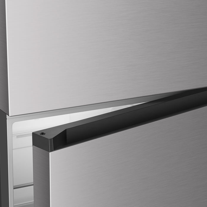 Hisense 30” 18 Cu. Ft. Counter-Depth Top-Freezer Refrigerator – Titanium - RT18N3ASE