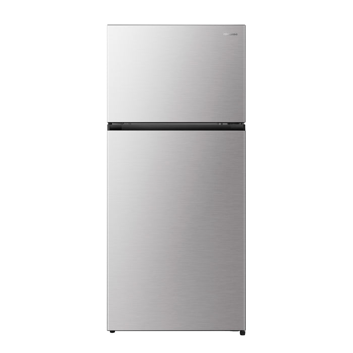 Hisense 30” 18 Cu. Ft. Counter-Depth Top-Freezer Refrigerator – Titanium - RT18N3ASE