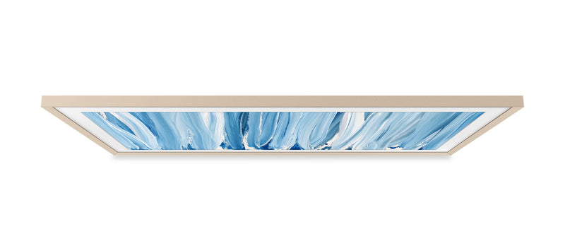 Samsung Customizable Bezel for 85” The Frame Pro TV – Sand Gold