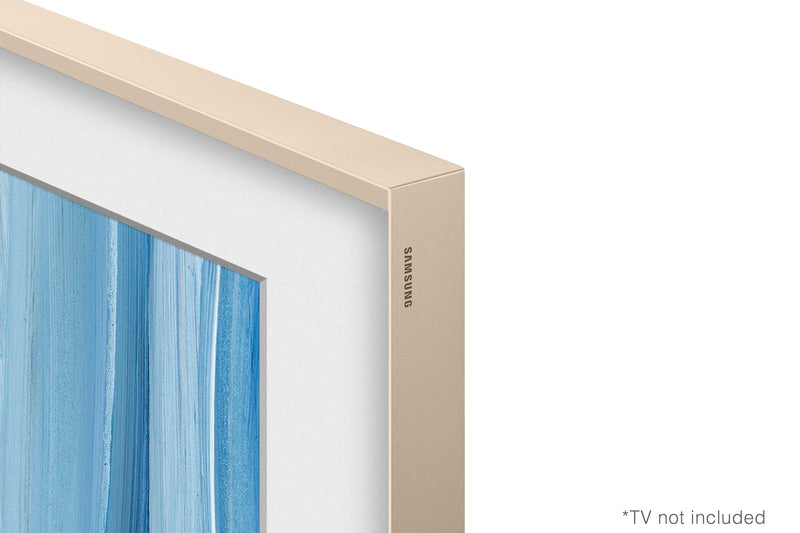 Samsung Customizable Bezel for 85” The Frame Pro TV – Sand Gold