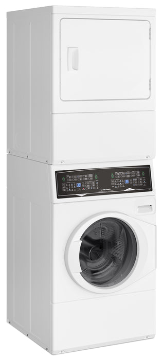 Huebsch® Unitized Washer and Electric Dryer with Pet Plus™ - White - SF7108WE