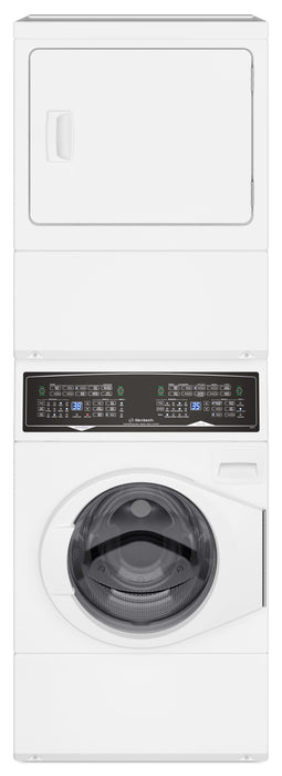 Huebsch® Unitized Washer and Electric Dryer with Pet Plus™ - White - SF7108WE