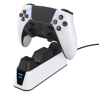 Surge PS5 Dual Controller Charging Dock - White