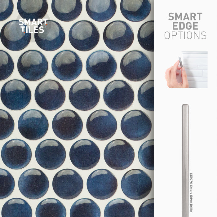 Smart Tiles Peel and Stick 4-Sheet 9 x 9 Backsplash - Penny Davy