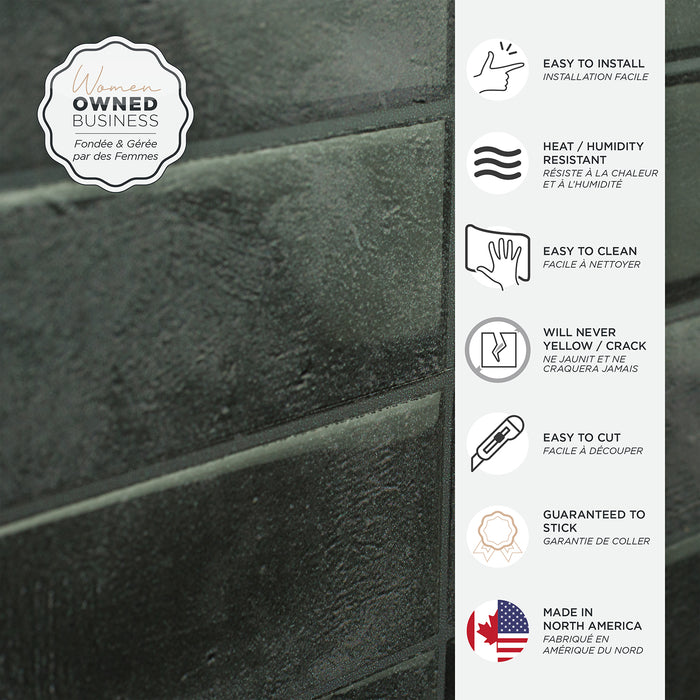 Smart Tiles Peel and Stick 4-Sheet 12 x 9 Backsplash - Morocco Zaida