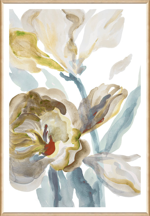 Spring Fling I Framed Artwork Under Glass Matted - 25\" x 37\"