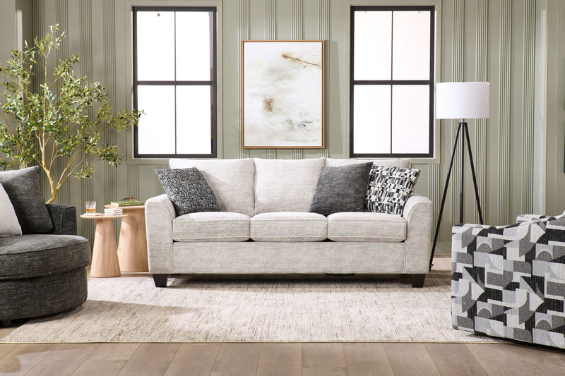 Sofa Lab Fabric Accent Pillow – Plush Charcoal 
