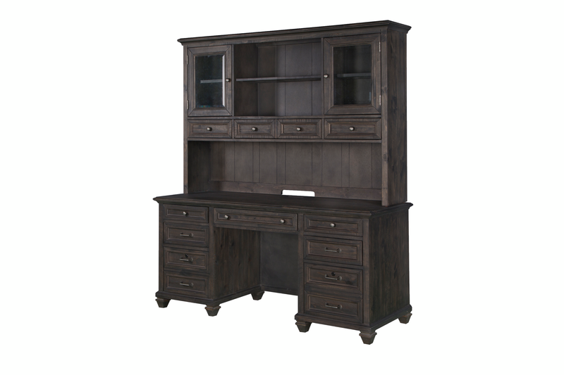 Benhill 66\" Credenza - Weathered Coal