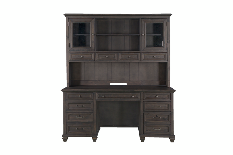 Benhill 66\" Credenza - Weathered Coal