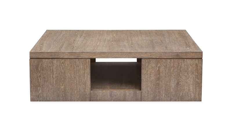 Bukley 54\" Coffee Table with Storage - Spiced Brown