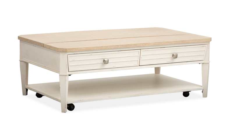 Collins 50\" Lift-Top Coffee Table with Storage - Driftwood