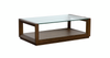 Drover 52\" Coffee Table with Storage and Casters - Cinnamon 