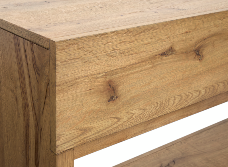 Orsman 56\" Sofa Table with Storage  - Rustic Caramel