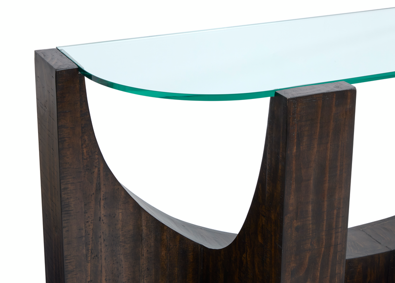 Temple 64\" Sofa Table - Rustic Tavern