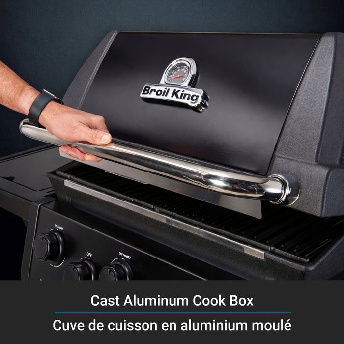 Broil King Signet 390 Shadow 3-Burner 40,000-BTU Natural Gas BBQ - 844187 Grill