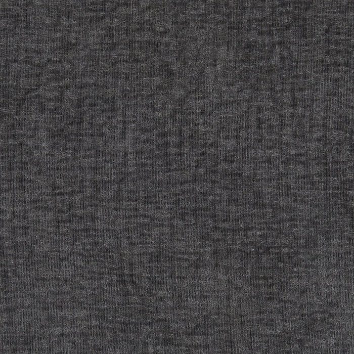 Made in Canada Sofa Lab Customizable Nest 41\" Chenille Fabric Swivel Accent Chair - Luxury Charcoal Grey