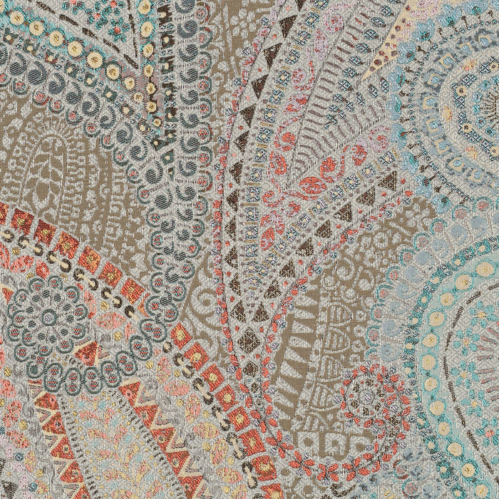 Made in Canada Sofa Lab Customizable Club 29\" Fabric Accent Chair with Wood Legs - Eden Multicolour