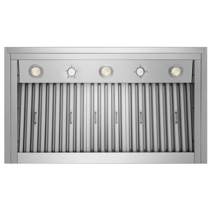 Victory 36\" 900 CFM Insert Range Hood Stainless Steel - Star-36