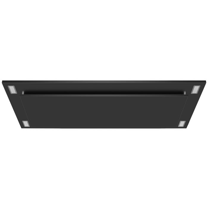 Victory Black Flush Ceiling Mount Range Hood - Sunset-BK