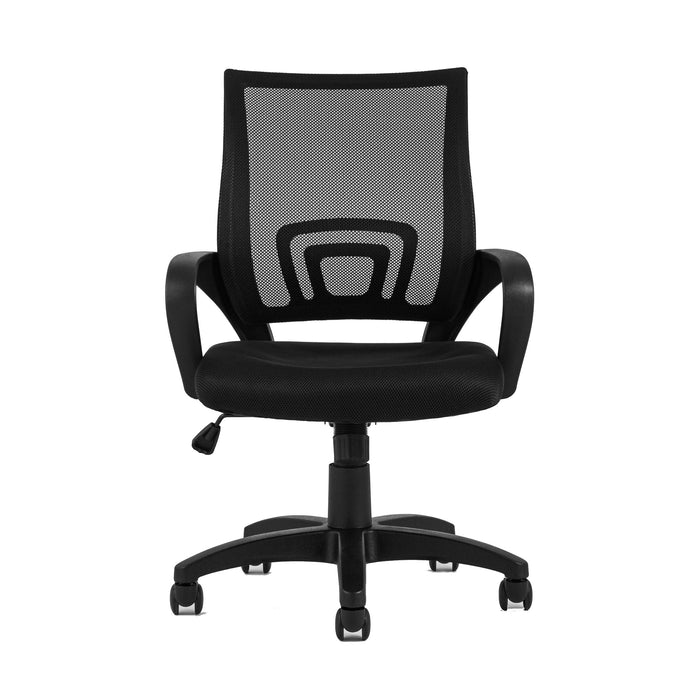 Tygerclaw 22\" Mid Back Mesh Office Chair - Black