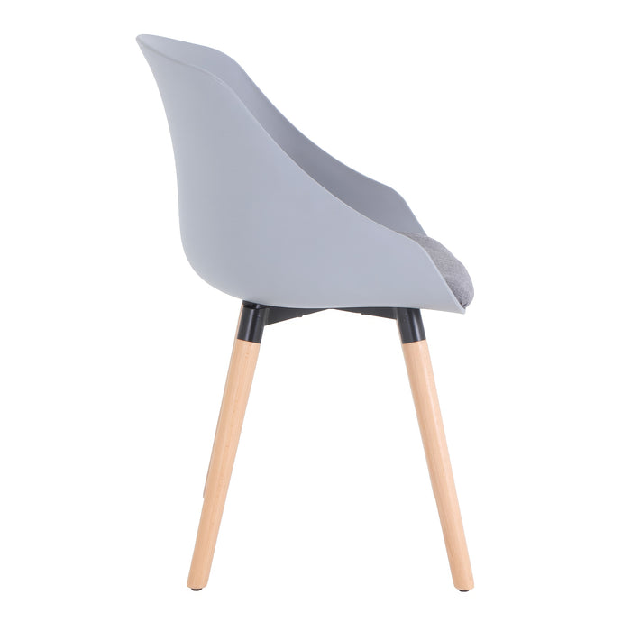 Tygerclaw Mid Back Accent Chair - Grey