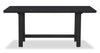 Trove Dining Table, 72”W – Black 