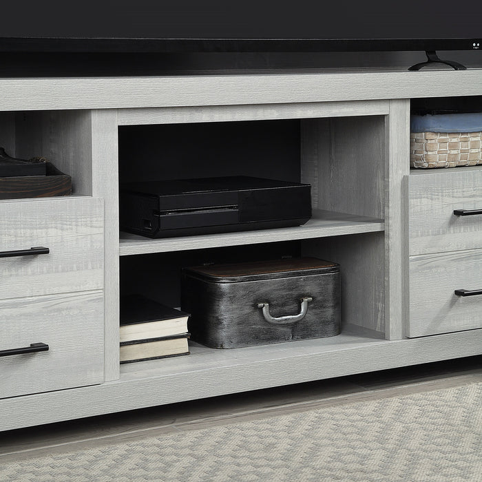 Manhattan Comfort Richmond 60\" TV Stand with 2 Drawers & 4 Shelves - Grey