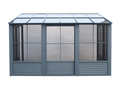 Gazebo Penguin Florence - Wall Mounted Solarium 8x16 Polycarbonate Roof|Gazebo Penguin Florence - Solarium mural 8x16 Toit de polycarbonate