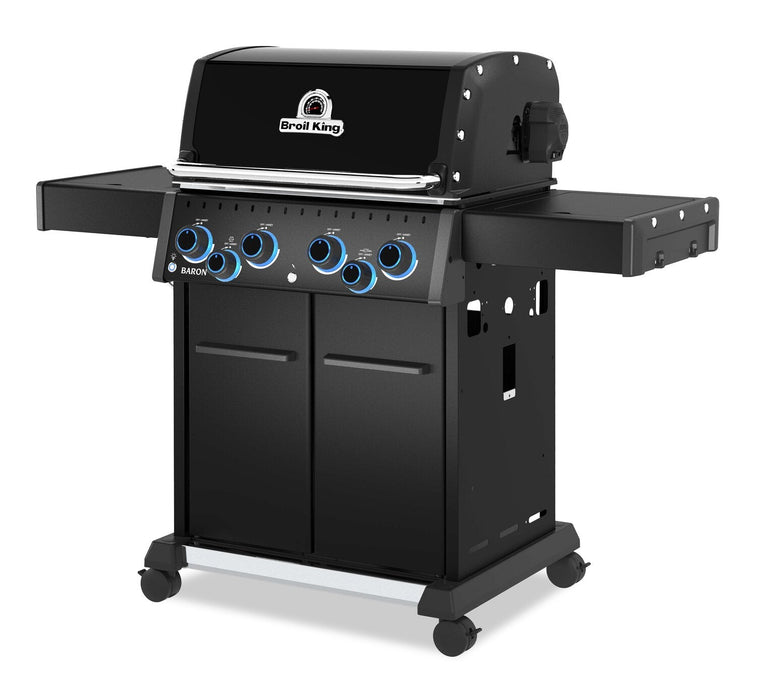 Baron 490 Pro Shadow 65,000-BTU Natural Gas Grill – Black - 674147