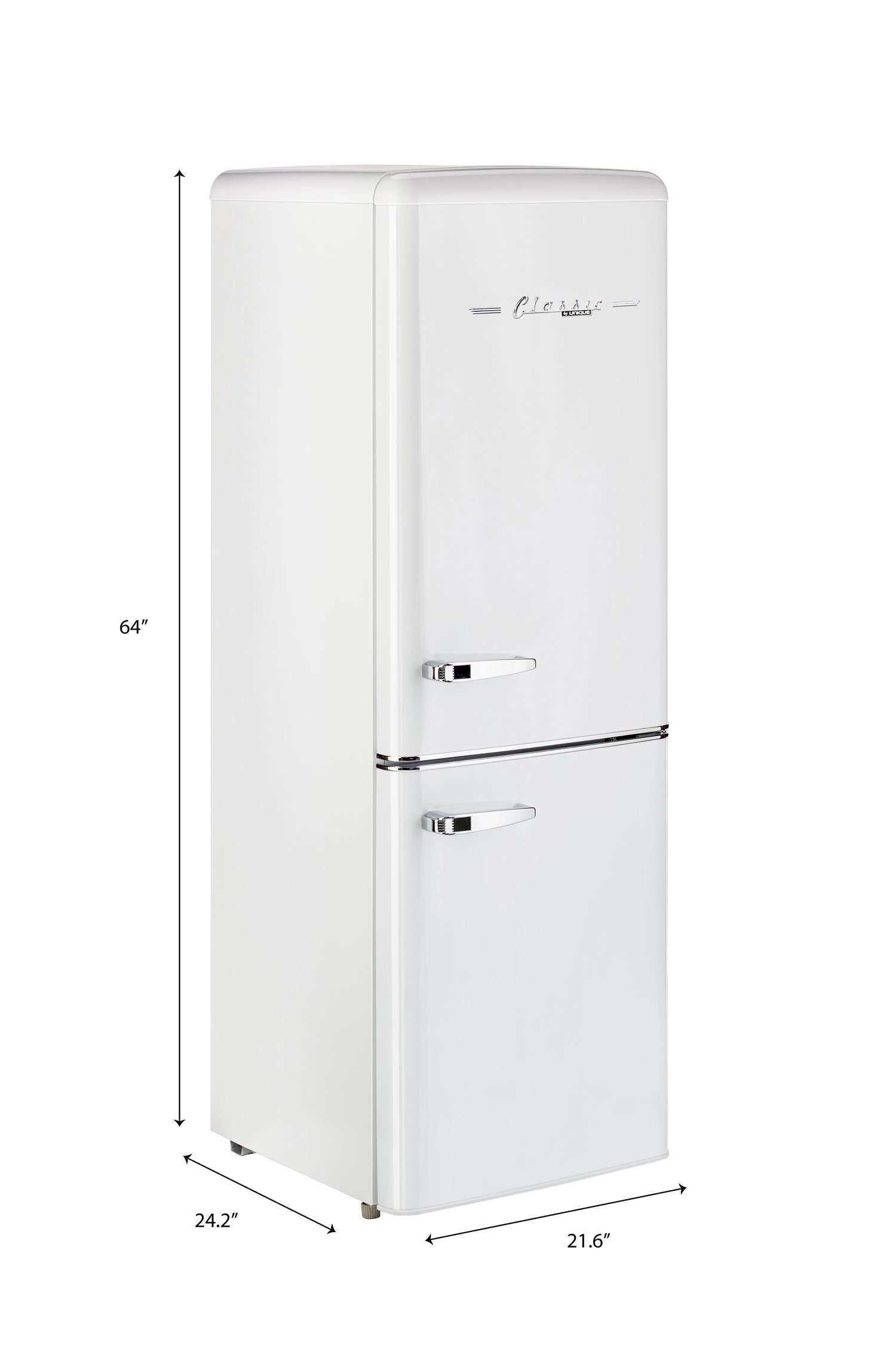 Classic Retro by Unique 7 Cu. Ft. Bottom Freezer