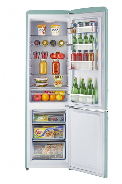 Classic Retro by Unique 9 Cu. Ft. Bottom Freezer Refrigerator - UGP-275L T AC
