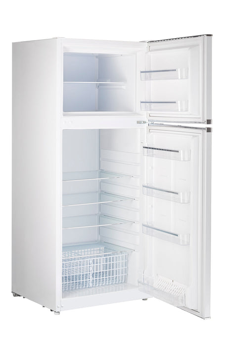 Off-Grid Classic Retro by Unique 14 Cu. Ft. Solar Powered DC Refrigerator - UGP-385L CR W
