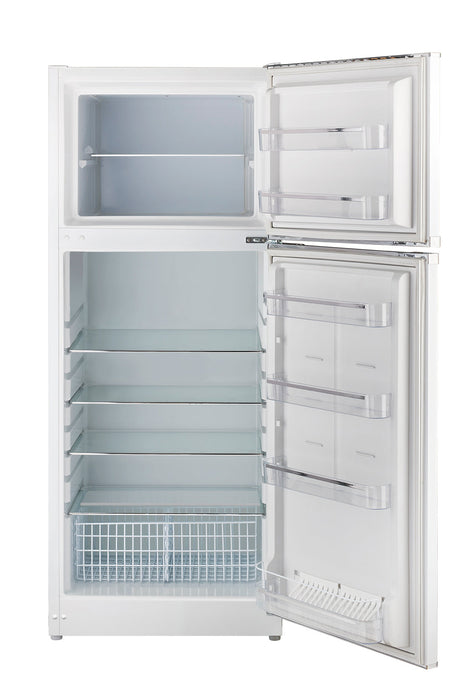Off-Grid Classic Retro by Unique 14 Cu. Ft. Solar Powered DC Refrigerator - UGP-385L CR W