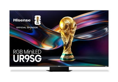 Hisense 65" RGB Mini-LED QLED TV (65UR9SG) – 2026 Model  | Téléviseur QLED Hisense de 65 po avec technologie RGB Mini DEL (65UR9SG) - modèle 2026