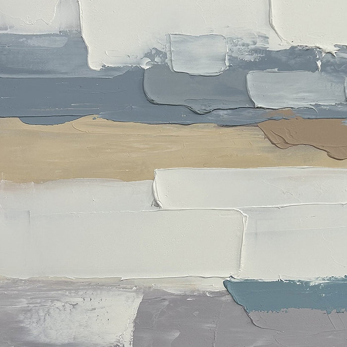 Echo Hand Painted Heavy Textured Wall Art – 40\" x 40\"