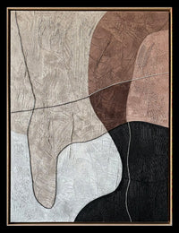 Earth Moves VII Hand Painted Wall Art – 36