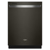 Whirlpool 24\" 47 dBA Built-In Top-Control Dishwasher with Third Rack - Print Resist Black Stainless - WDT750SAKV
