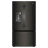 Whirlpool 36” 23.4 Cu. Ft. French Door Refrigerator – Black Stainless Steel - WRFC7036RV