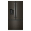 Whirlpool 36\" 30 Cu. Ft. French-Door Refrigerator with Ice and Water - Black Stainless Steel - WRFF3536SV