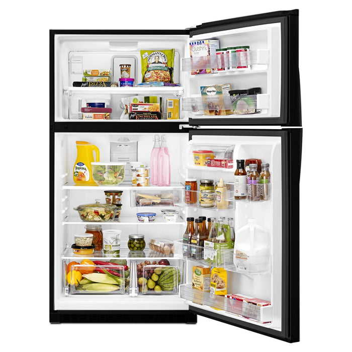 Whirlpool 33\" 21.3 Cu. Ft. Top-Mount Refrigerator - Black - WRT541SZDB