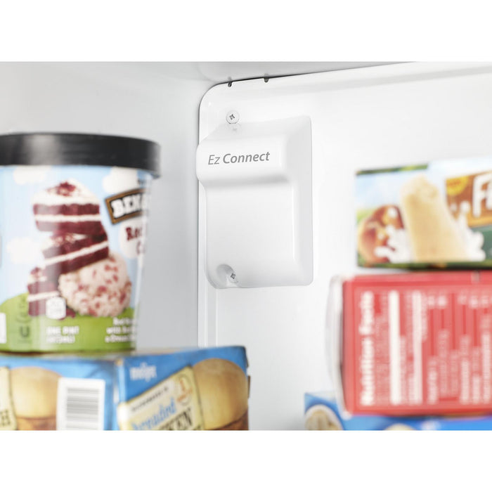 Whirlpool 33\" 21 Cu. Ft. Top-Mount Refrigerator - Fingerprint Resistant Stainless Steel - WRT541SZDZ