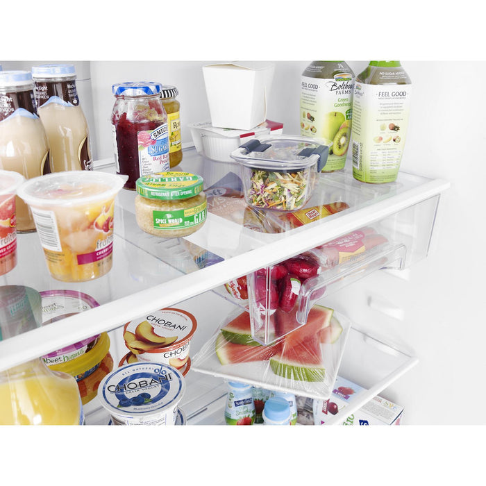 Whirlpool 33\" 21 Cu. Ft. Top-Mount Refrigerator - Fingerprint Resistant Stainless Steel - WRT541SZDZ