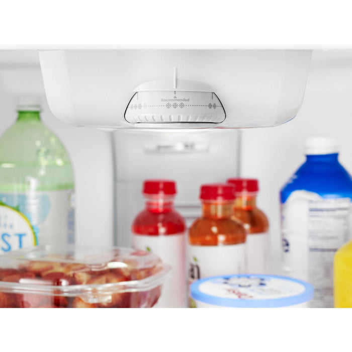 Whirlpool 33\" 21 Cu. Ft. Top-Mount Refrigerator - Fingerprint Resistant Stainless Steel - WRT541SZDZ