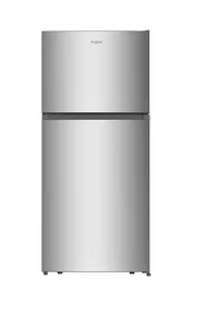 Whirlpool 18 Cu. Ft. Top Freezer Refrigerator - Stainless Steel - WRTX4418TZ 