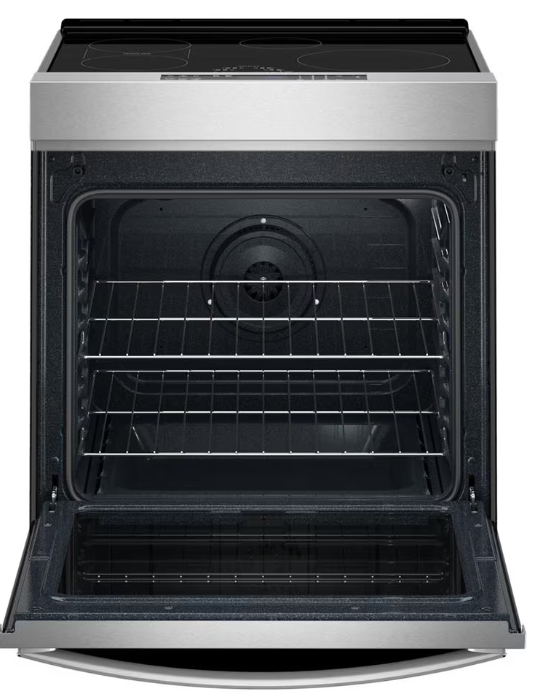 Whirlpool 30” Induction Slide in Range with True Convection Technology – Stainless Steel - WSIS5030TZ