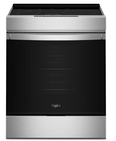 Whirlpool 30” Induction Slide in Range with True Convection Technology – Stainless Steel - WSIS5030TZ | Cuisinière à induction encastrée Whirlpool de 30 po avec technologie de convection véritable - acier inoxydable - WSIS5030TZ