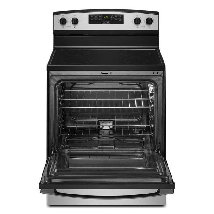 Amana 4.8 Cu. Ft. Electric Range – Stainless Steel - YAER6203MSS