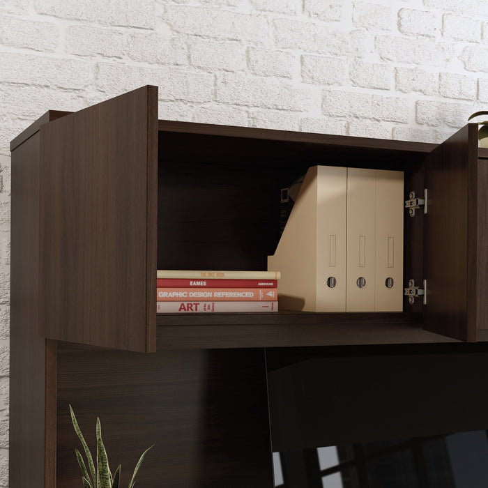 Affirm 59.06\" Commercial Grade Hutchwith 2 Storage Cabinets - Noble Elm