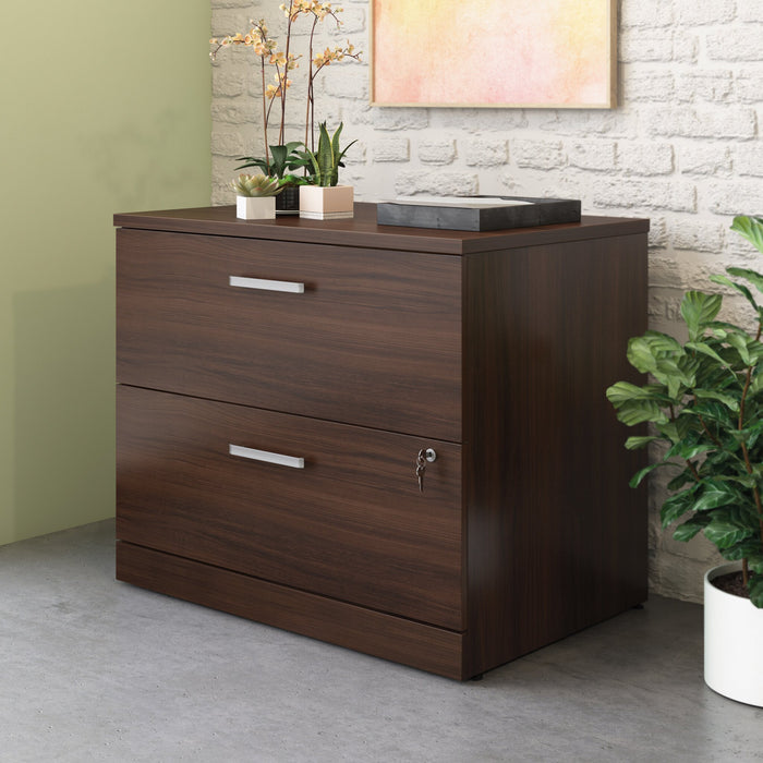 Affirm 35.43\" Commercial Grade 2-Drawer Filing Cabinet - Noble Elm
